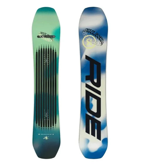 mens ride snowboard Moderator 2026 January2013 Grunge Green Butterfly Slouch Size - Click Below to Find Your Size:2