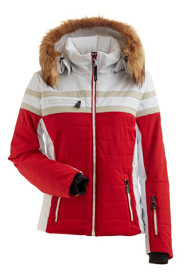 Nils Women's Oslo Jacket with Faux Fur