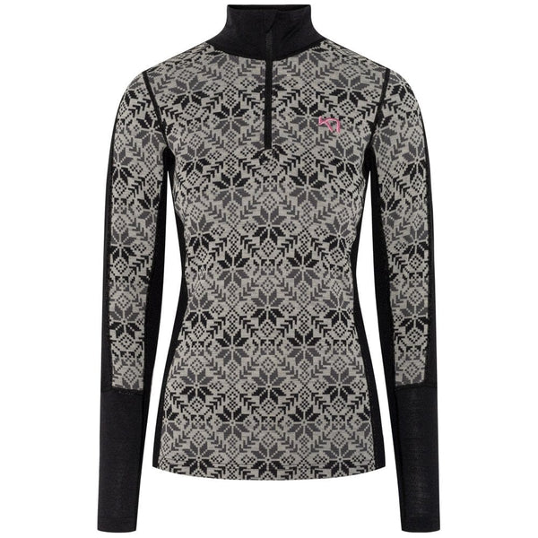 Kari Traa Women's Anna Long Sleve Zip Neck