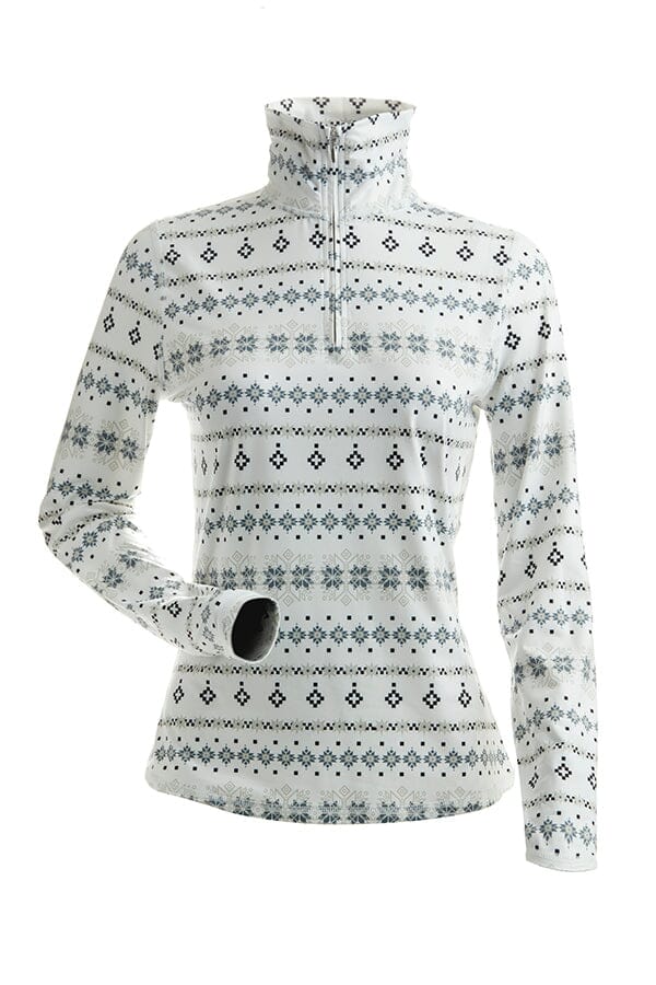 Nils Women's Snowflake Print T-Neck