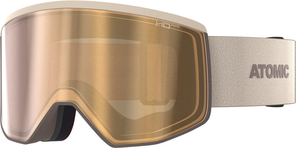 Atomic Four Pro L HD Photo Goggles  - Sand with Amber/Gold HD Photo Lens