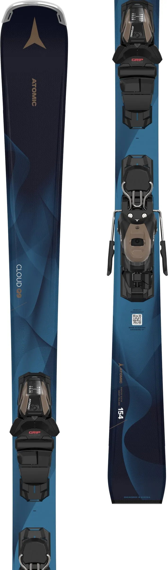 Atomic Women's Cloud Q9 Skis with M 10 GW Bindings 2026 – Ski Barn