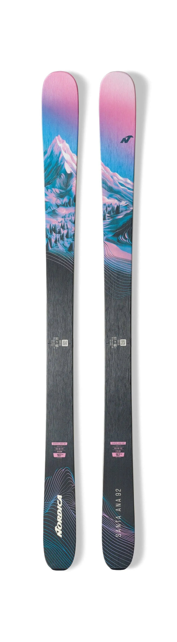 Nordica Women's Wild Belle 78 CA Skis with TP2 Compact 10 FDT