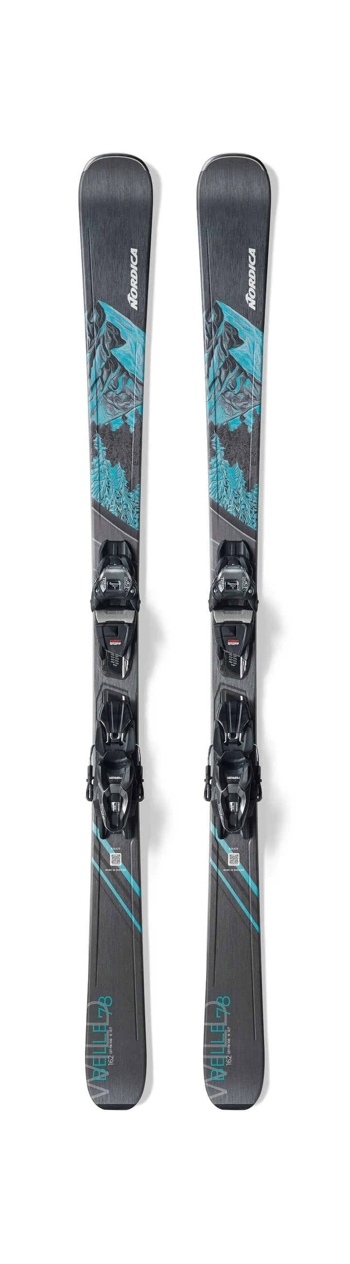 Nordica Women's Wild Belle 78 CA Skis with TP2 Compact 10 FDT
