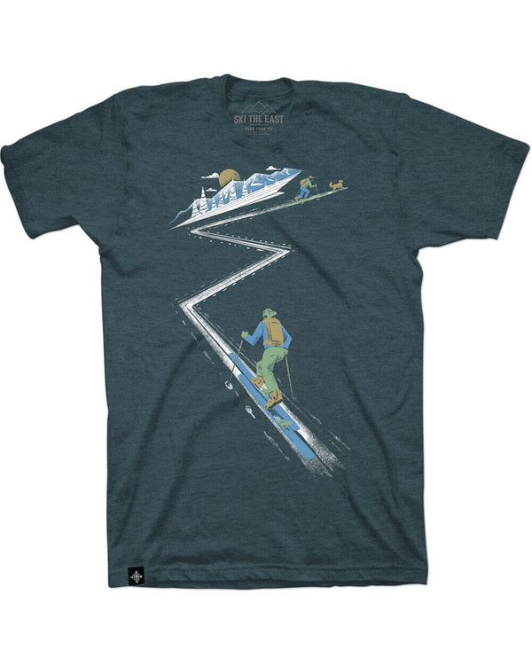 Ski The East Earn Your Turns Tee