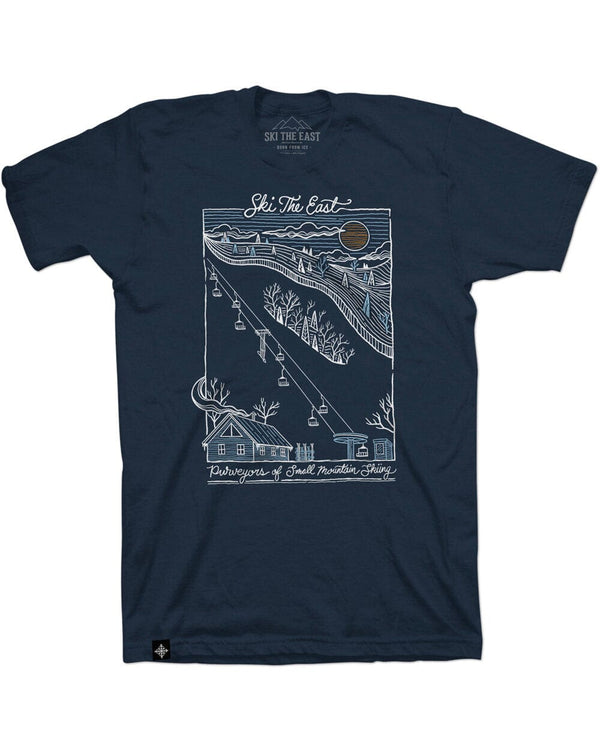 Ski The East Slopeside Tee