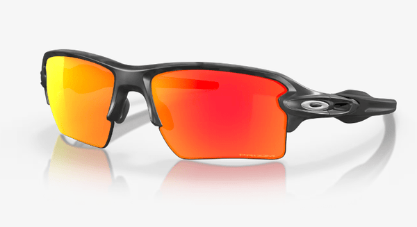 Oakley Flak 2.0 XL Sunglasses Black Camo with Prizm Ruby Lenses
