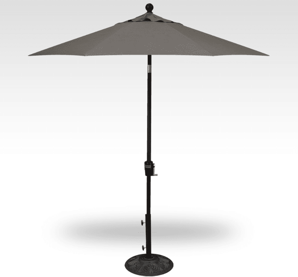 Treasure Garden 7.5' Push Button Tilt Market Umbrella