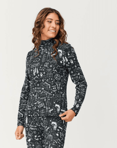 Krimson Klover Women's Graffiti 1/4 Zip