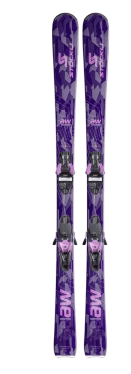 Stockli Women's Montero AW Skis with Strive 13D Purple D90 Bindings 2026