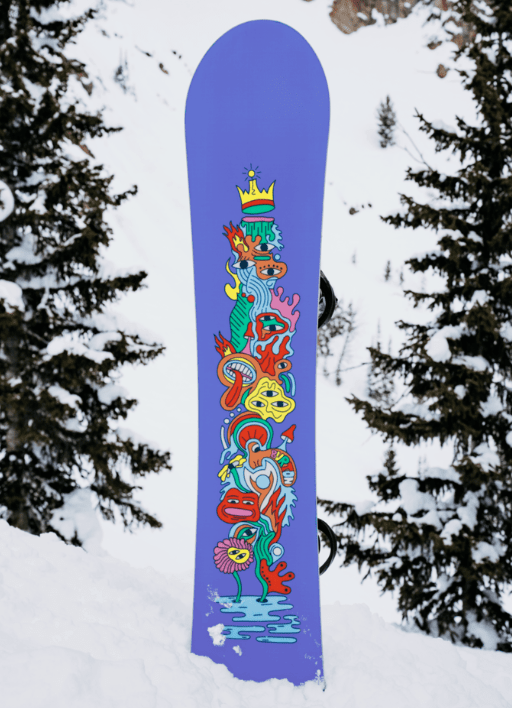 Burton Men's Counterbalance Camber Snowboard - Hallucinate 2026