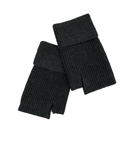 Mitchie's Matchings Women's Sparkle Fingerless Gloves