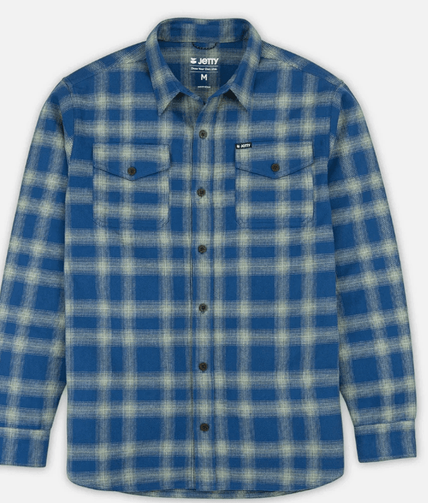 Jetty Men's Breaker Organic Flannel Shirt