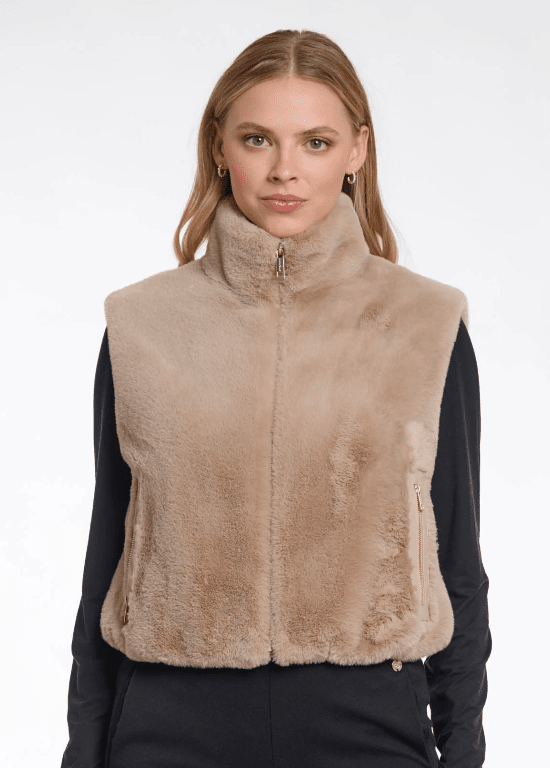 Rino & Pelle Women's Nikki Faux Fur Vest