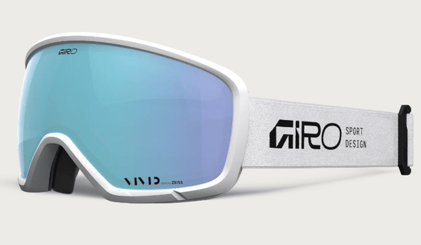 Giro Ringo Goggle - White Stacked with Vivid Royal Lens