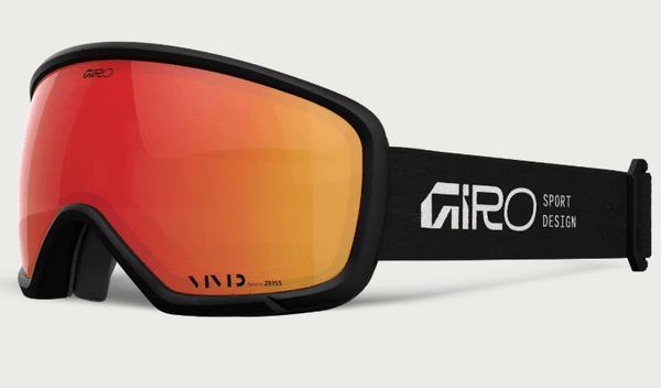 Giro Ringo Goggle - Black Stacked with Vivid Ember Lens