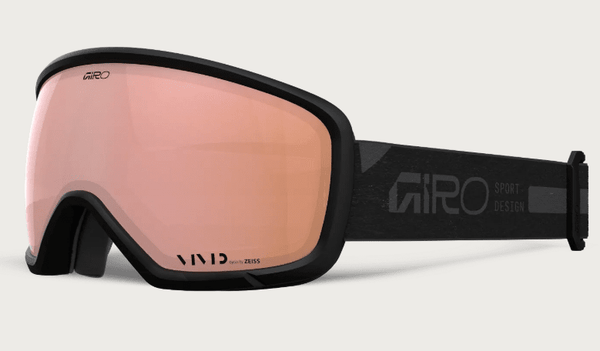 Giro Millie Goggle - Black Rails with Vivid Rose Gold Lens