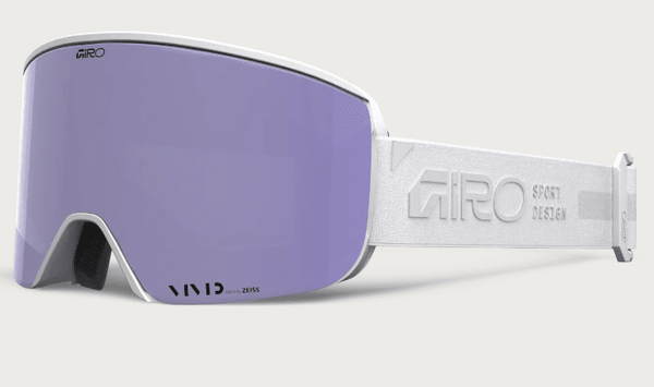Giro Ella Goggle - White Rails with Vivid Haze and Vivid Infrared Lenses