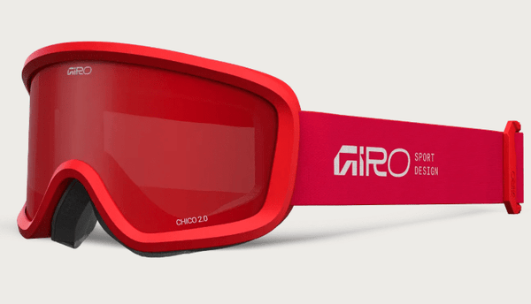 Giro Kids Chico 2.0 Goggle - Red Stacked with Amber Scarlet Lens