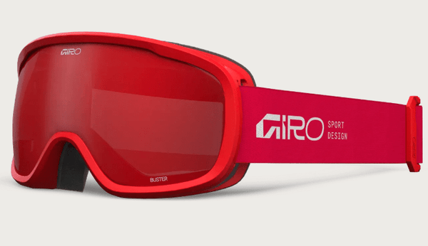 Giro Kids Buster Goggle - Red Stacked with Amber Scarlet Lens