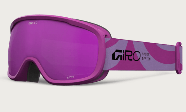 Giro Kids Buster Goggle - Purple Flow with Amber Pink lens