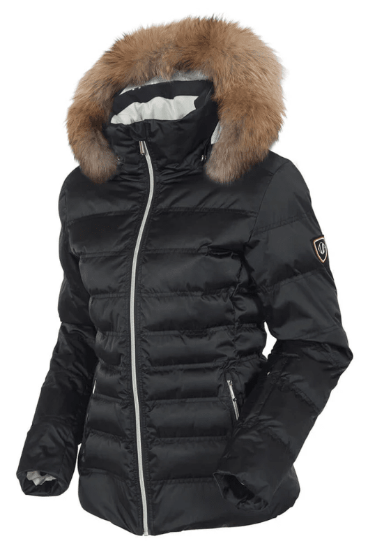 Sunice Women's Fiona Quilted Stretch Jacket with Fur