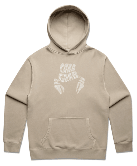 Crab Grab Men's Twisted Logo Hoodie