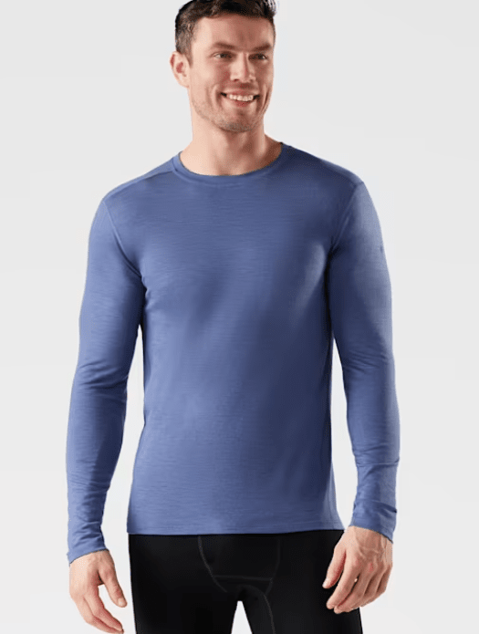 Smartwool Men's Classic All Season Merino Base layer Long Sleeve