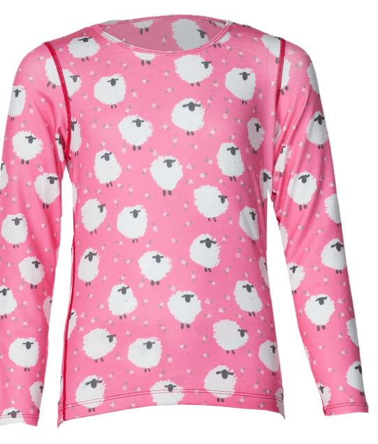 Hot Chillys Youth Originals Print Crewneck