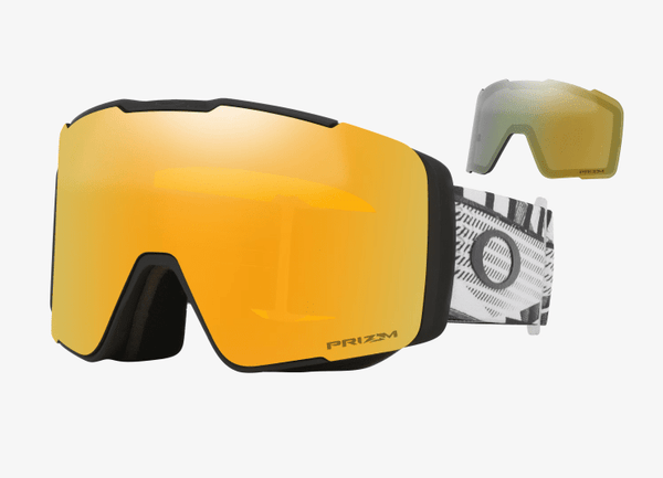 Oakley Line Miner Pro L - Matte Black with Prizm 24K Iridium & Prizm Clear Lenses