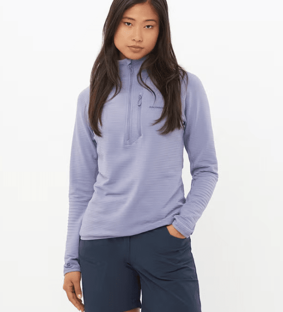 Salomon Women's Essential Lightwarm Half Zip
