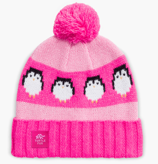 Turtle Fur Kids' Pengy Pom