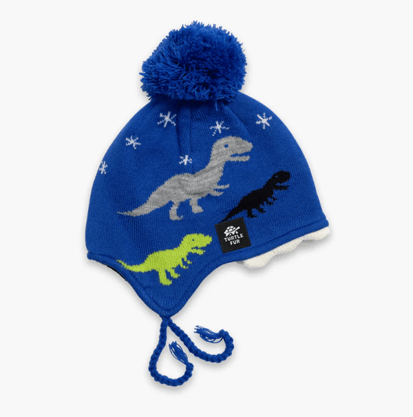 Turtle Fur Toddler Chomp Chomp Earflap Hat
