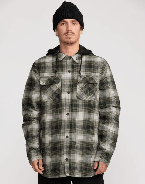 Volcom Men's Kenson Insulated Flannel