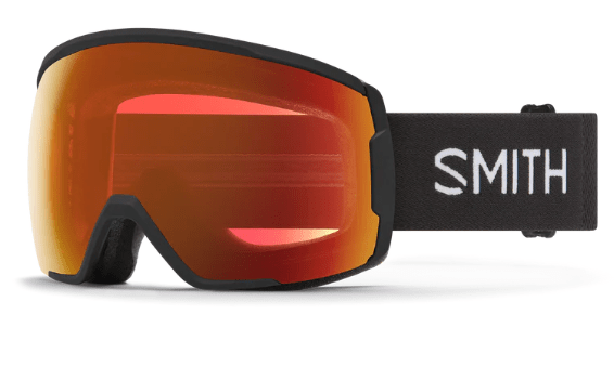 Smith Proxy Goggles - Black with Chroma Pop Everday Red Mirror Lens