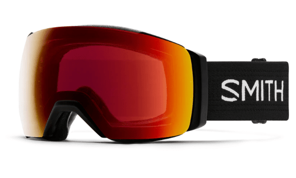 Smith IO Mag XL Goggles - Black with ChromaPop Sun Red Mirror Lens