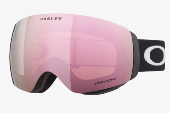Oakley Flight Deck M Goggles - Matte Black with Prizm Rose Gold Iridium Lens