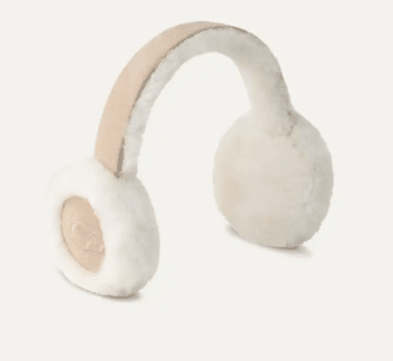 Ugg Sheepskin Embroidery Earmuffs