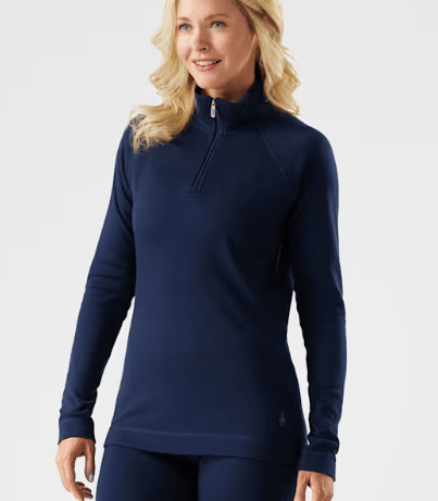 Smartwool Women's Classic Thermal Merino Base Layer 1/4 Zip