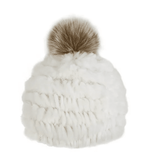 Mitchie's Matchings Women's Fur Knit Beanie