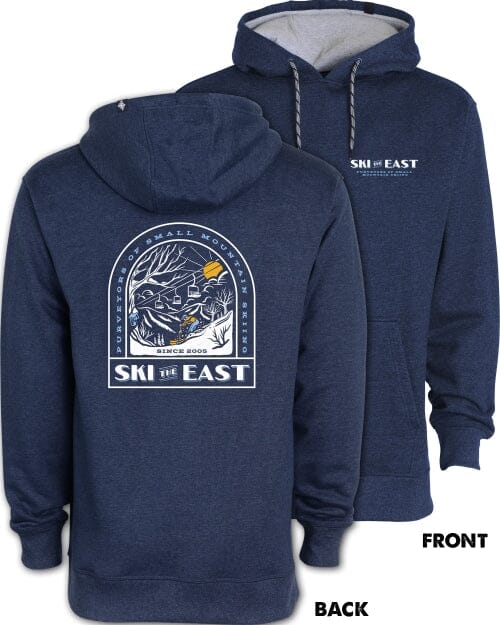 Ski The East Men's Small Mountain Hoodie