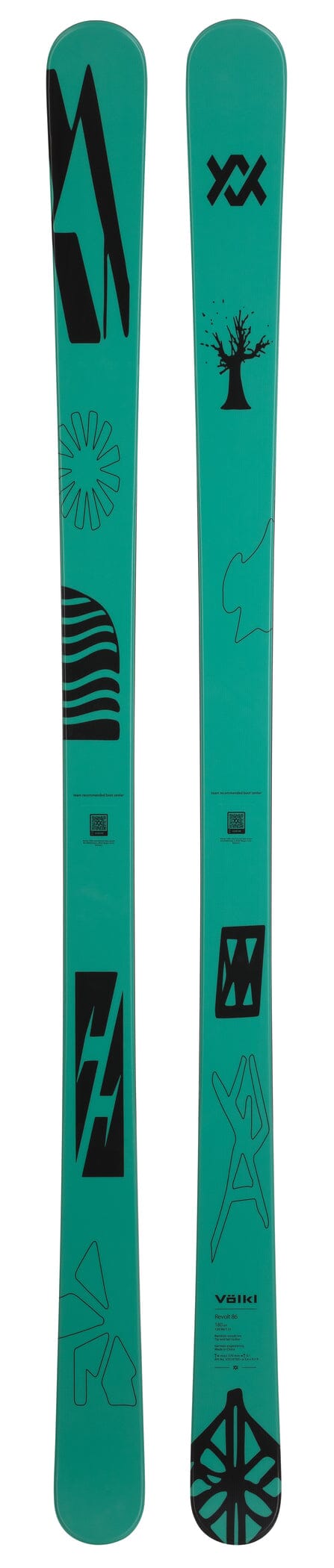 スキー VOLKL REVOLT86 164cm Völkl Revolt 86 Skis 2026 | evo